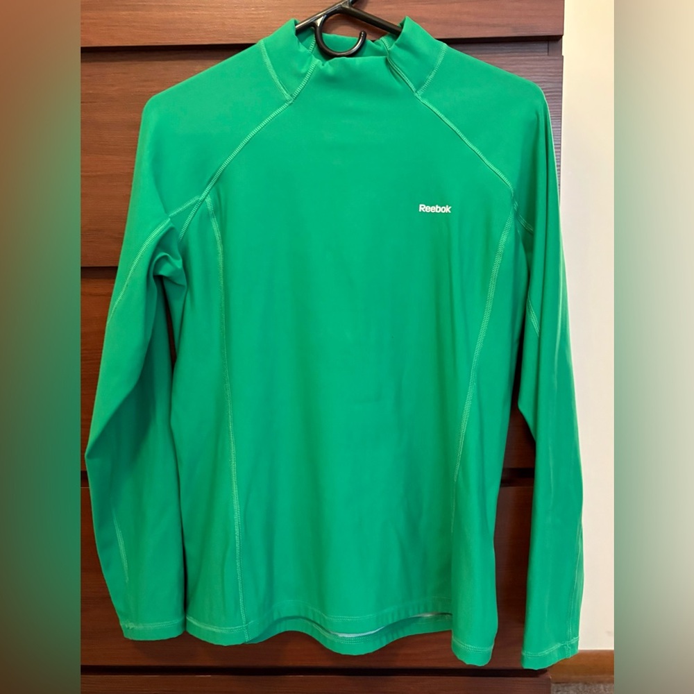 Reebok Vibrant Green Rash Guard